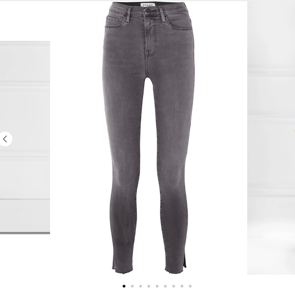 FRAME Denim Ali High Rise Skinny Jeans